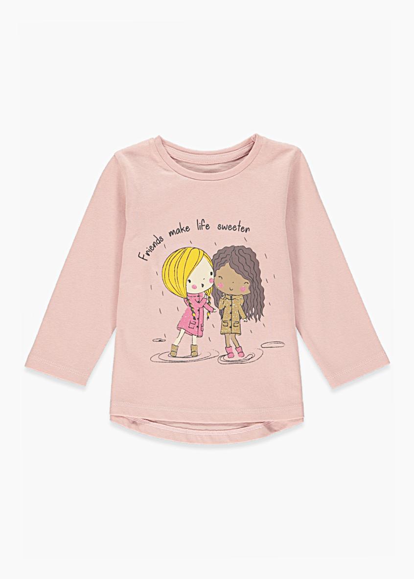 Girls Pink Friends T-Shirt (9mths-6yrs)