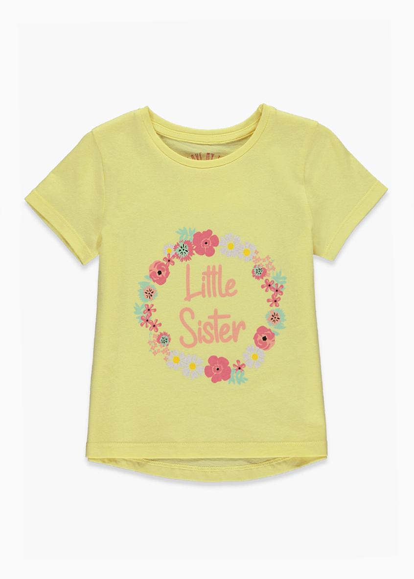 Girls Little Sister T-Shirt (9mths-6yrs)