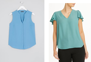Work Wear Casual Blouses and Tops